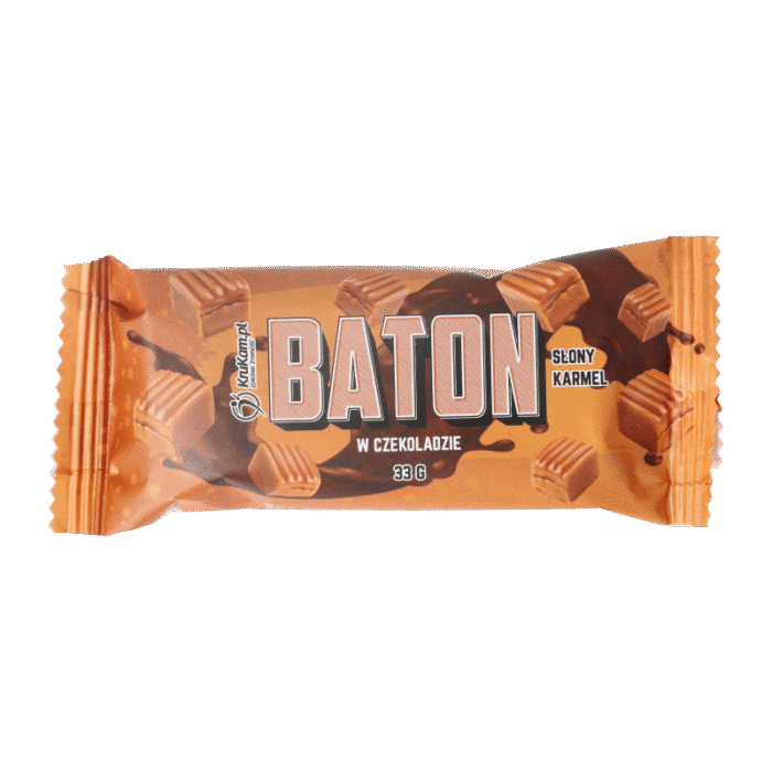 Baton Daktylowy słony karmel w czekoladzie 33g