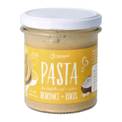 Pasta z orzechów nerkowca z kokosem - KruKam, 300g