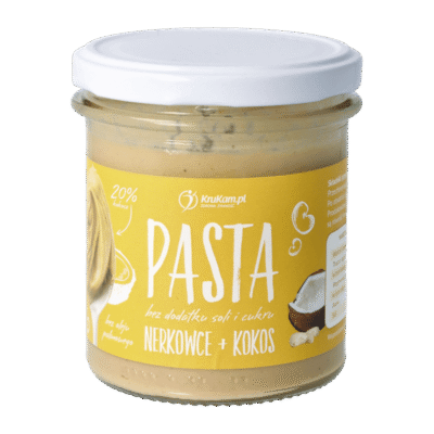 Pasta z nerkowców z kokosem 300g