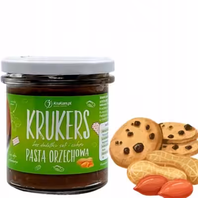 Krukam Krukers chrupiąca pasta orzechowa 300g