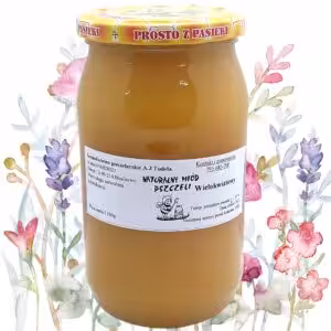 Naturalny Nektarowy Miód Wielokwiatowy z Mazowsza