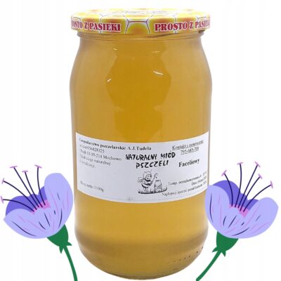 Naturalny Nektarowy Miód z Facelii z Mazowsza