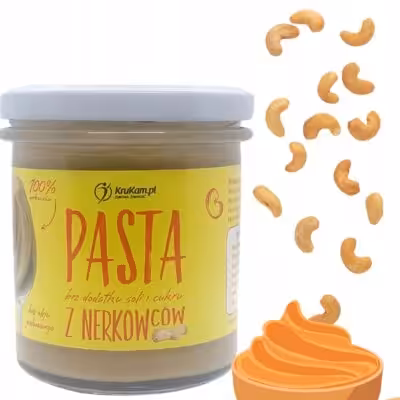 Pasta z orzechów nerkowca 100% - KruKam, 300g
