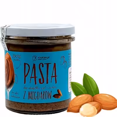 Pasta migdałowa 100% - KruKam, 300g