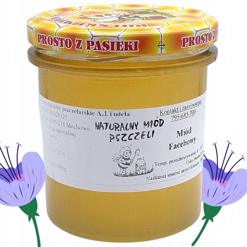 Naturalny Nektarowy Miód z Facelii z Mazowsza - obrazek 4