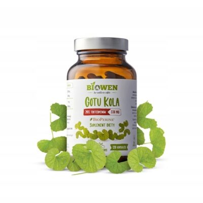Biowen Gotu Kola wąkrotka azjatycka 330 mg 120 kap