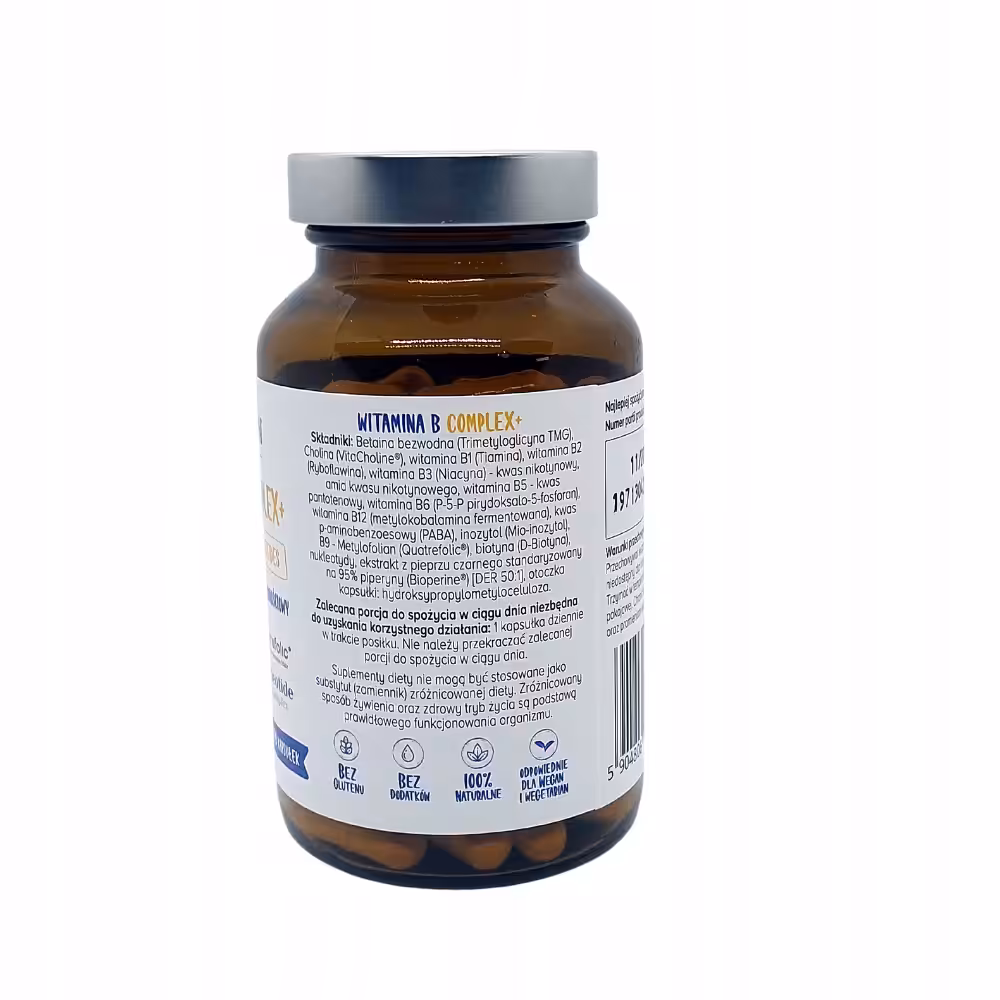 Biowen Witamina B Complex + z metylofolianem B12 - obrazek 2