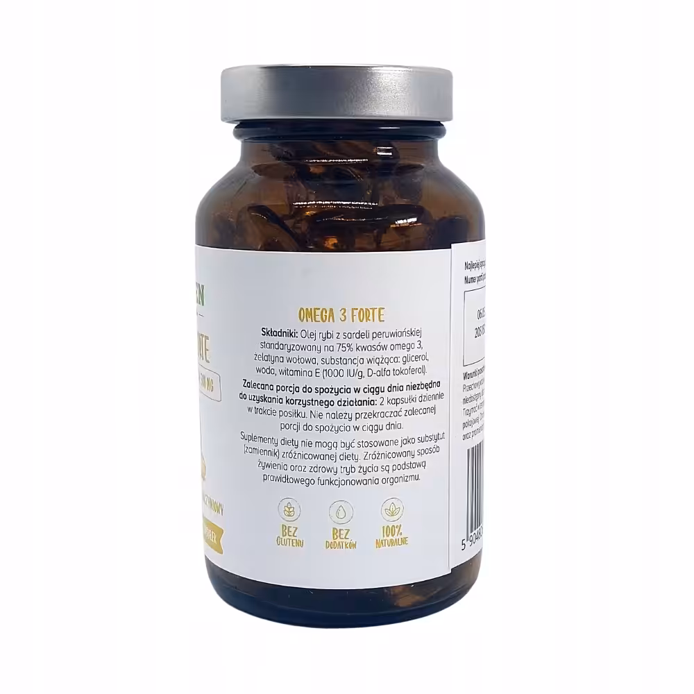 Biowen Omega 3 Forte - 1000 mg EPA + 500 mg DHA 90 kapsułek - obrazek 2
