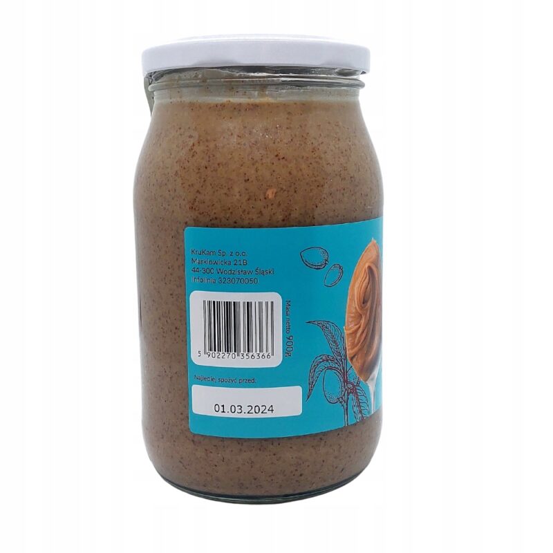Pasta migdałowy KruKam 900 g - obrazek 2