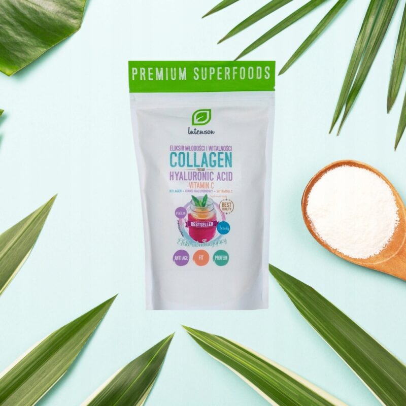 Kolagen z witaminą C i kwasem hialuronowym 250 g - obrazek 3