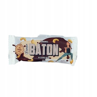 Baton daktylowy z nerkowcami w czekoladzie 33 g
