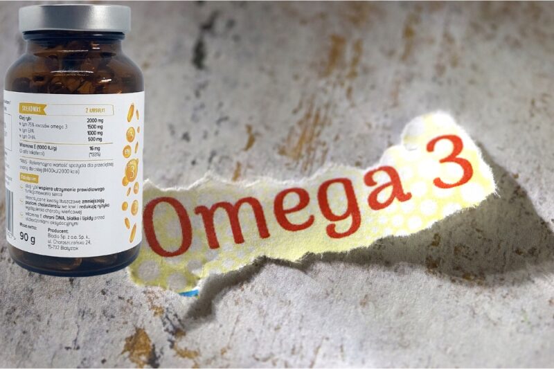 BIOWEN Omega 3 Forte DHA i EPA 90 kapsułek z witamina E - obrazek 5