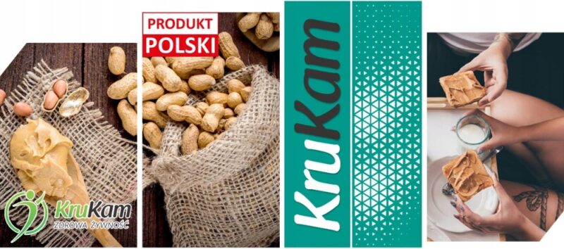 KruKam Pasta Krem Masło z Migdałów Crunchy 300g - obrazek 9