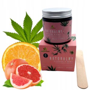 Naturalny Dezodorant w kremie grejpfrutowo pomarańczowy HempKing 65g