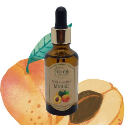 Naturalny Olejek z pestek moreli EKO 50ml BioOlja