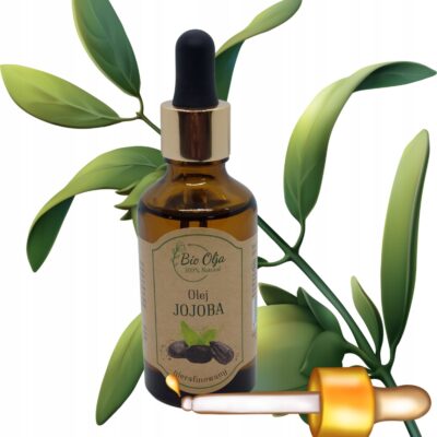 BioOlja Olejek jojoba 50ml Naturalny olejek do twarzy i włosów