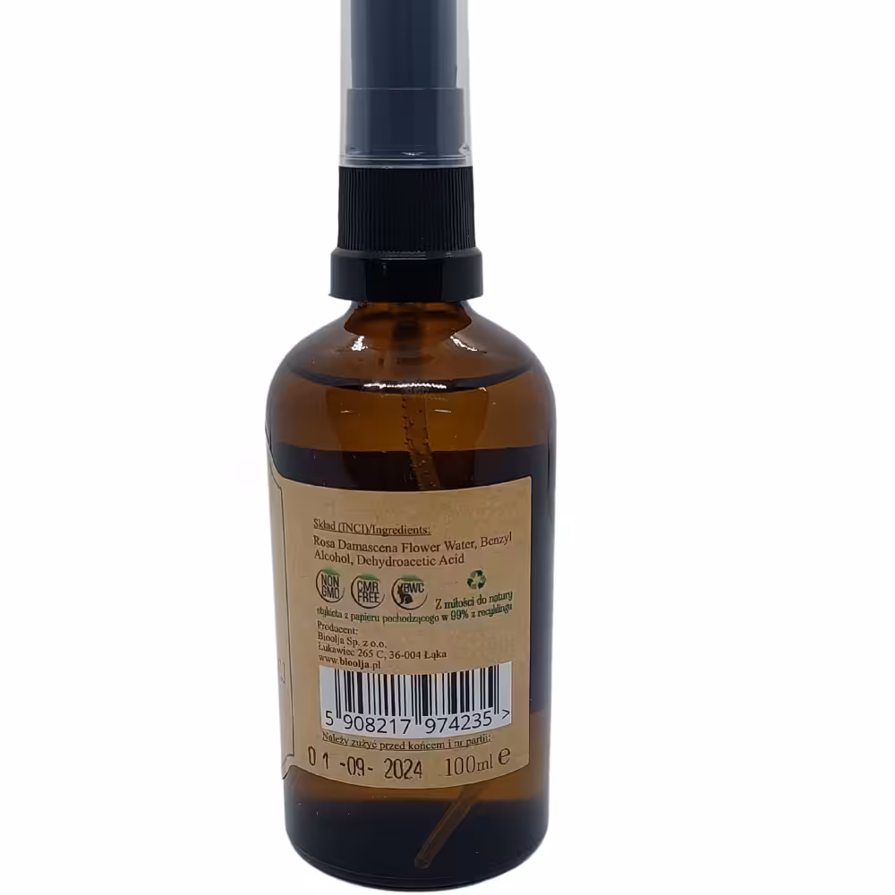 BioOlja Hydrolat z róży damasceńskiej 100 ml - obrazek 4
