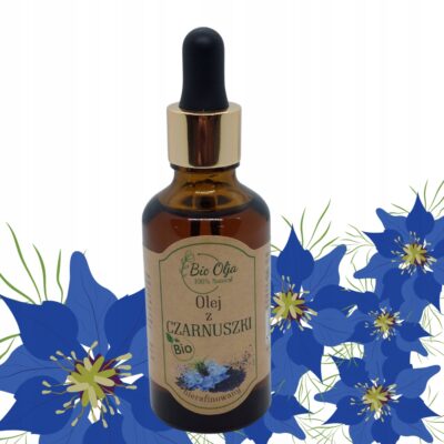 BioOlja 50 ml BIO olej z czarnuszki nierafinowany Zimnotłoczony