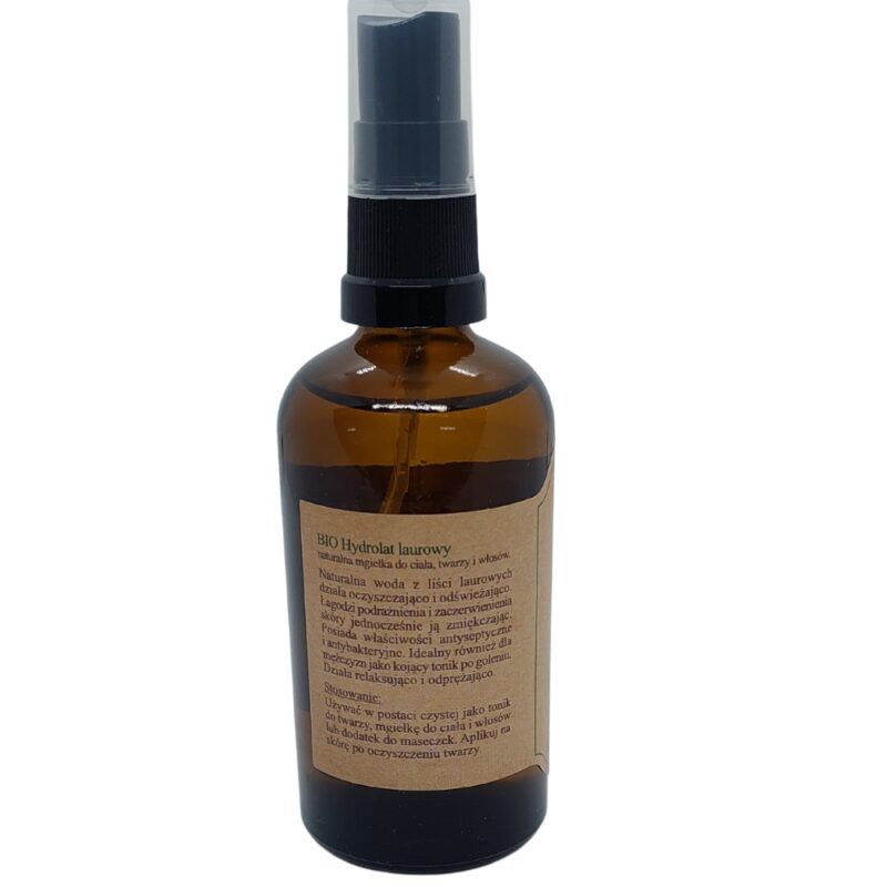 BioOlja Hydrolat laurowy 100 ml do twarzy - obrazek 4
