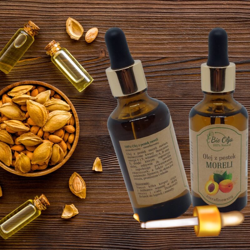 Naturalny Olejek z pestek moreli EKO 50ml BioOlja - obrazek 4