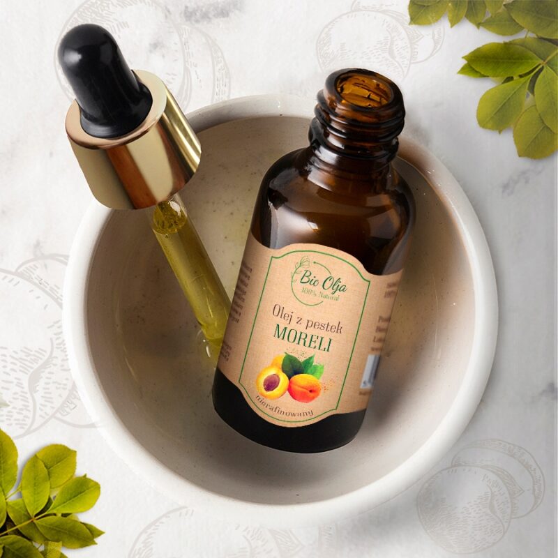 Naturalny Olejek z pestek moreli EKO 50ml BioOlja - obrazek 3