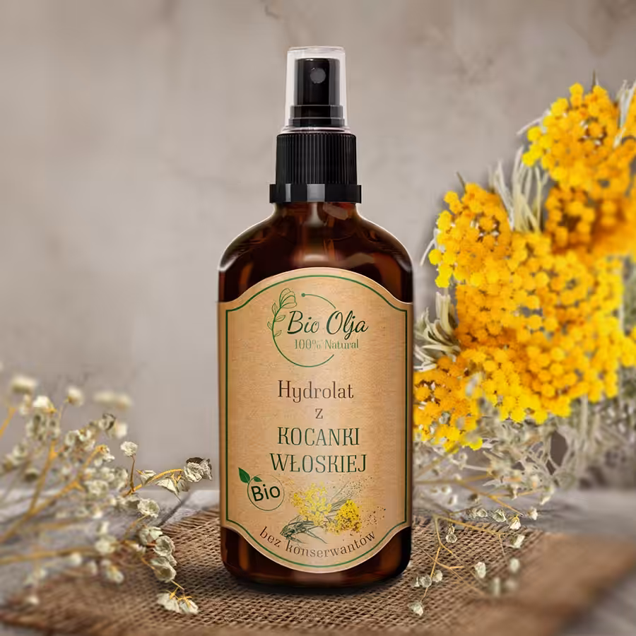 BioOlja z kocanki włoskiej 100 ml hydrolat do cery naczynkowej i wrażliwej - obrazek 2