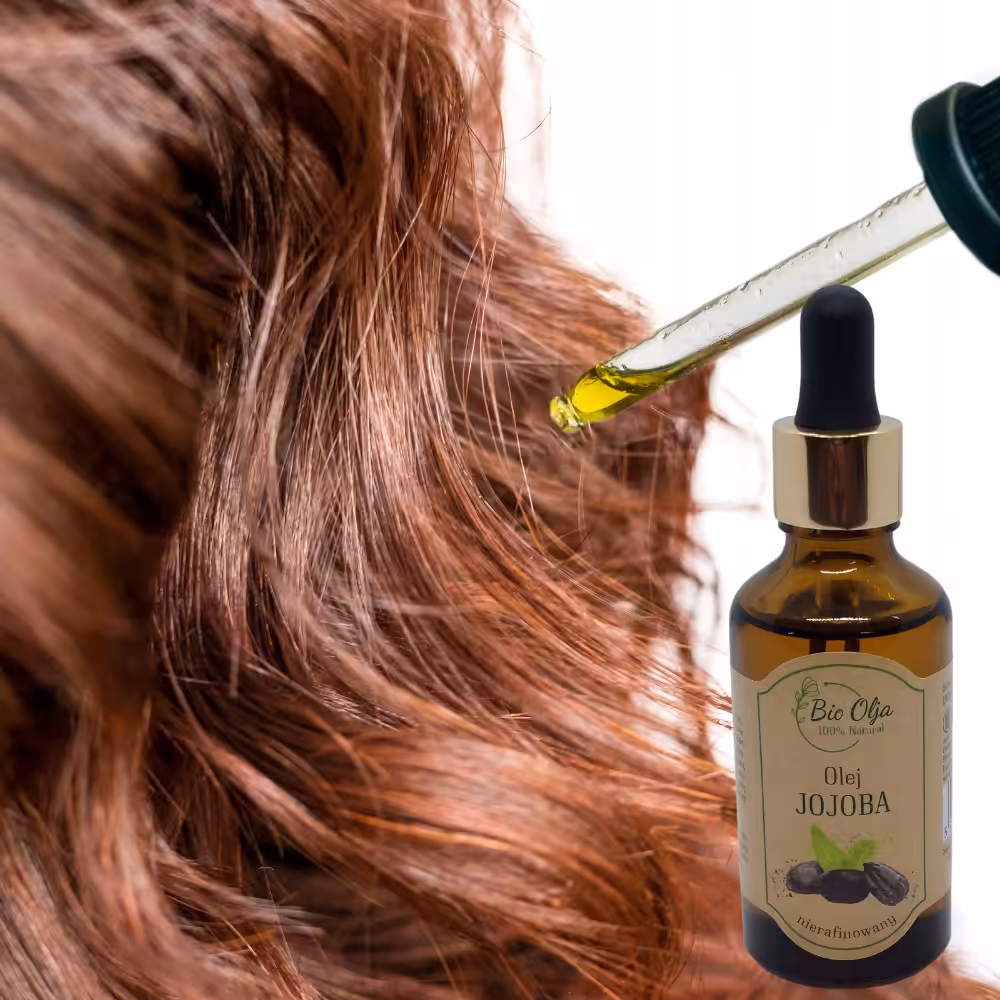 BioOlja Olejek jojoba 50ml Naturalny olejek do twarzy i włosów - obrazek 2
