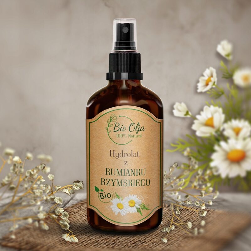 BioOlja HYDROLAT z rumianku rzymskiego BIO 100 ml - obrazek 2