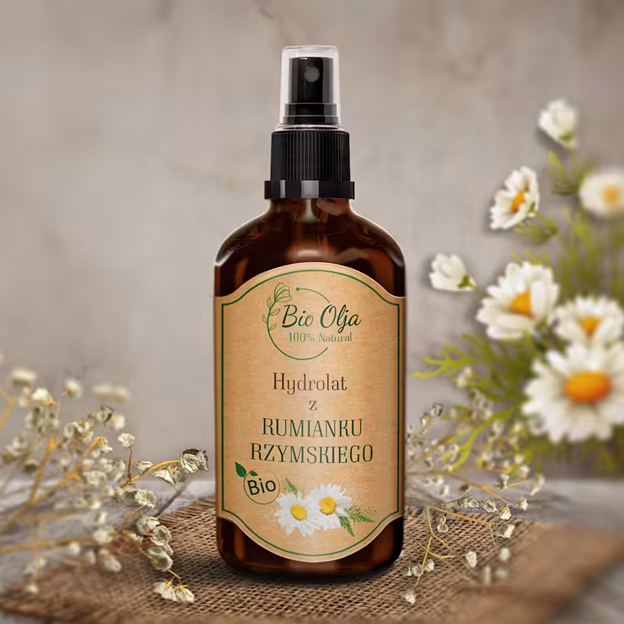 BioOlja HYDROLAT z rumianku rzymskiego BIO 100 ml - obrazek 2