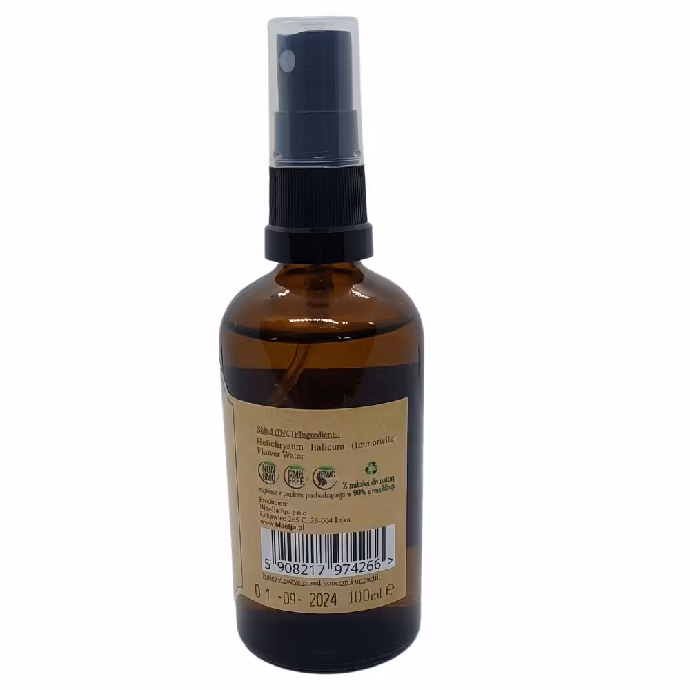 BioOlja z kocanki włoskiej 100 ml hydrolat do cery naczynkowej i wrażliwej - obrazek 6