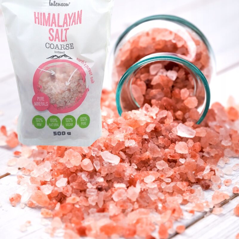 INTENSON Sól himalajska jodowana gruba, 500 g - obrazek 2
