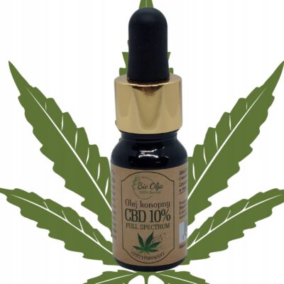 BIOOLJA Olej Konopny CBD 10% Full Spectrum Olejek konopny CBD