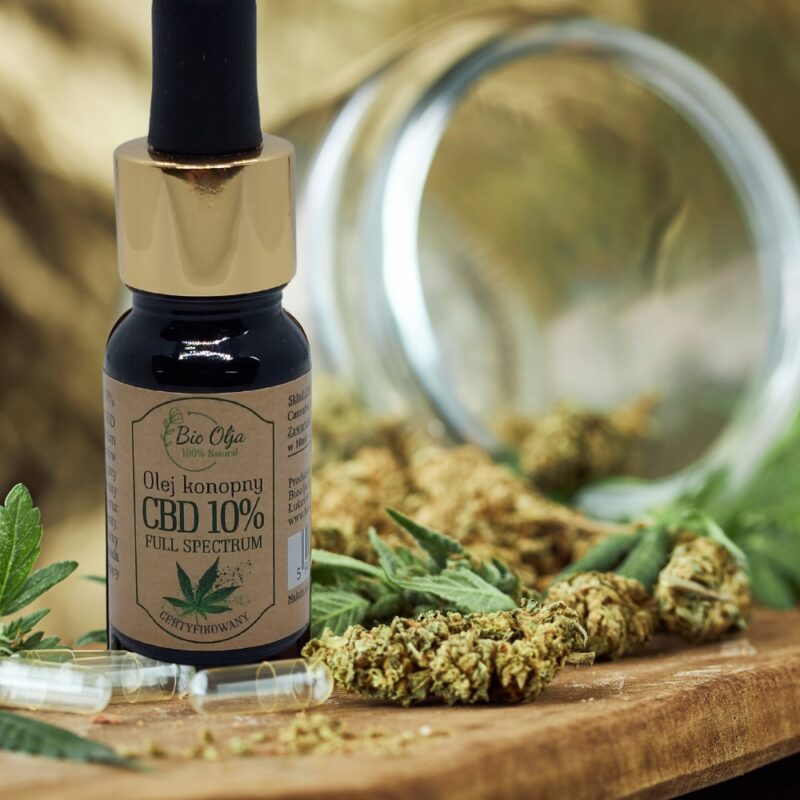 BIOOLJA Olej Konopny CBD 10% Full Spectrum Olejek konopny CBD - obrazek 4