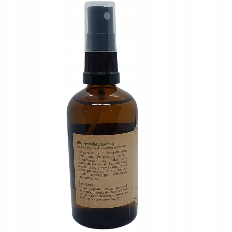 BioOlja Hydrolat Lawendowy 100ml do twarzy - obrazek 6