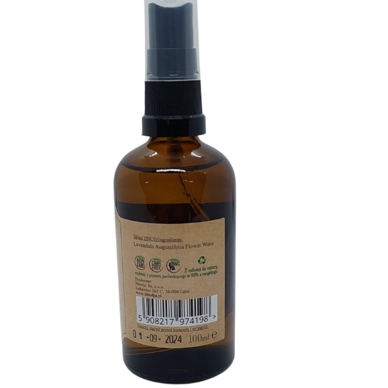 BioOlja Hydrolat Lawendowy 100ml do twarzy - obrazek 5