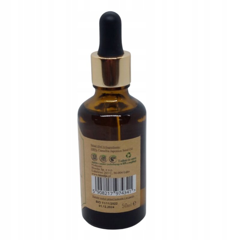 Olej TSUBAKI BIO z Kameli Japońskiej BioOlja 50ml przeciwzmarszczkowy - obrazek 5