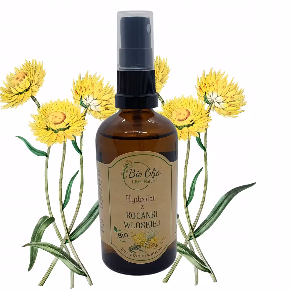 BioOlja z kocanki włoskiej 100 ml hydrolat do cery naczynkowej i wrażliwej - obrazek 3