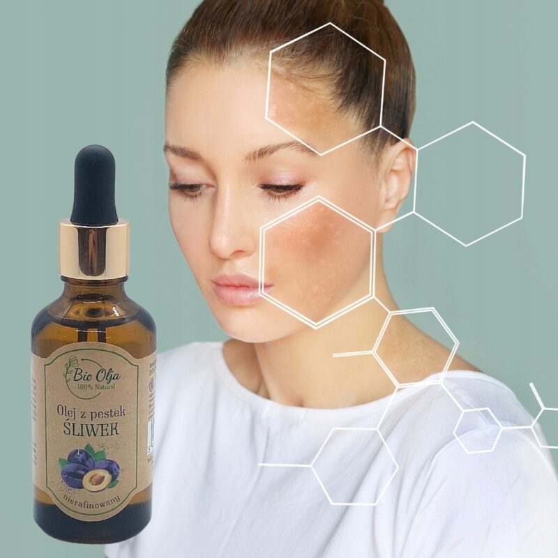 Olej z pestek śliwek zimnotłoczony nierafinowany 50ml BioOlja - obrazek 2