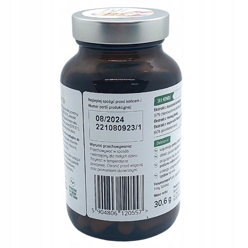 Biowen Berberine Complex+ 510 mg Naturalne wsparcie w kontroli cukru - obrazek 4