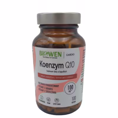 Biowen Koenzym Q10 100 mg z serdecznikiem i granatem 100 kapsułek