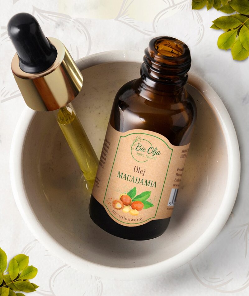 Macadamia 50 ml olejek do twarzy, ciała i włosów BioOlja - obrazek 3