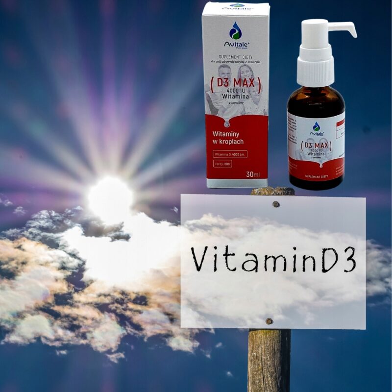 AVITALE Witamina D3 Forte 4000IU 30ml Na Odporno - Duża dawka - obrazek 2
