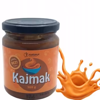 Krukam masa krówkowa kajmak BEZ CUKRU masa kajmak bez cukru 260g