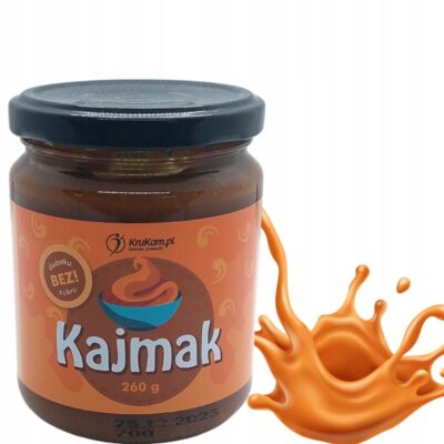 Krukam masa krówkowa kajmak BEZ CUKRU masa kajmak bez cukru 260g