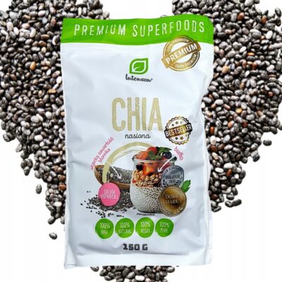 Nasiona Chia- Szałwia Hiszpańska 150g INTENSON