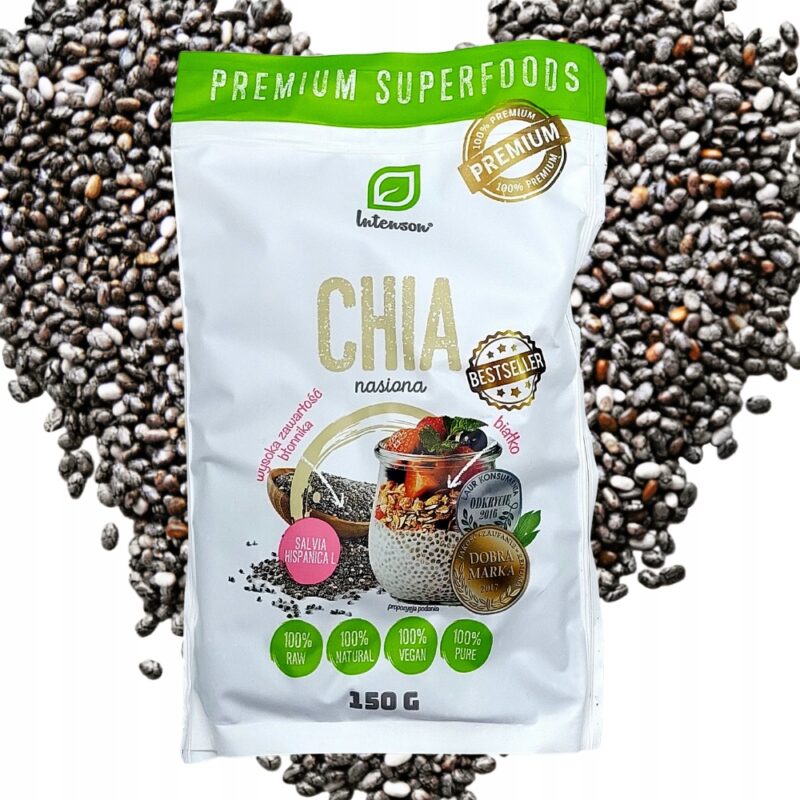 Nasiona Chia- Szałwia Hiszpańska 150g INTENSON
