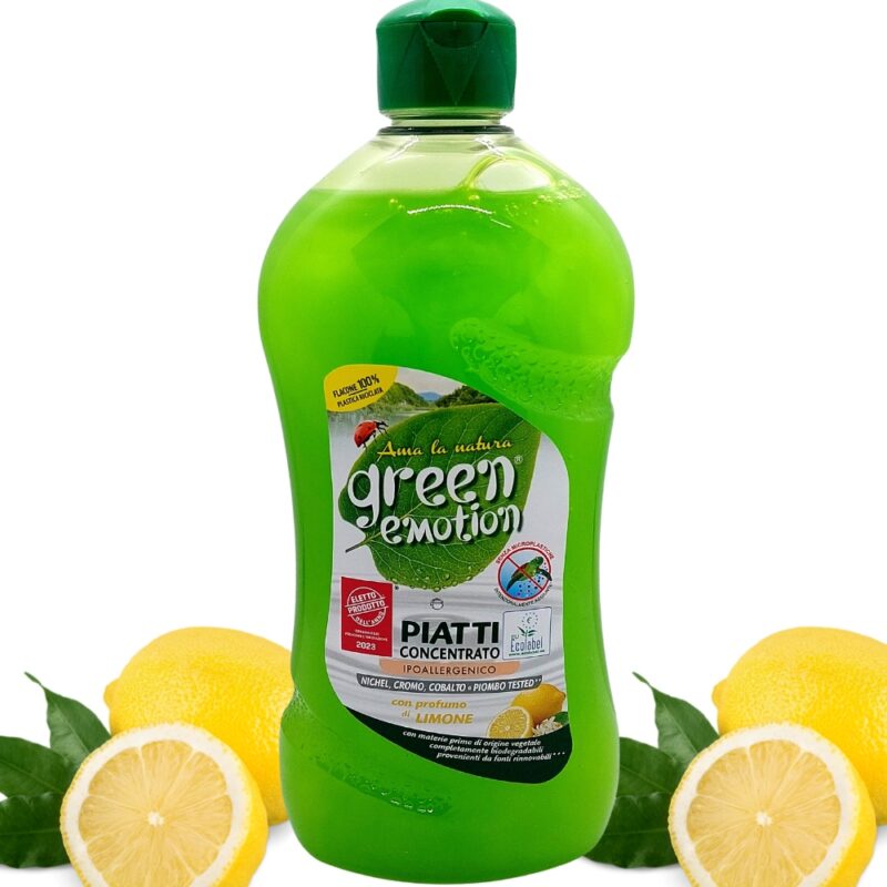 Płyn do mycia naczyń Green Emotion CYTRYNA 0,5 l Hipoalergiczny