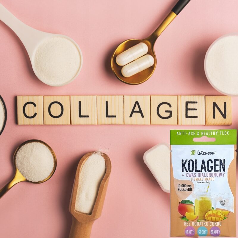 Kolagen o smaku mango + kwas hialuronowy + witamina C - obrazek 3