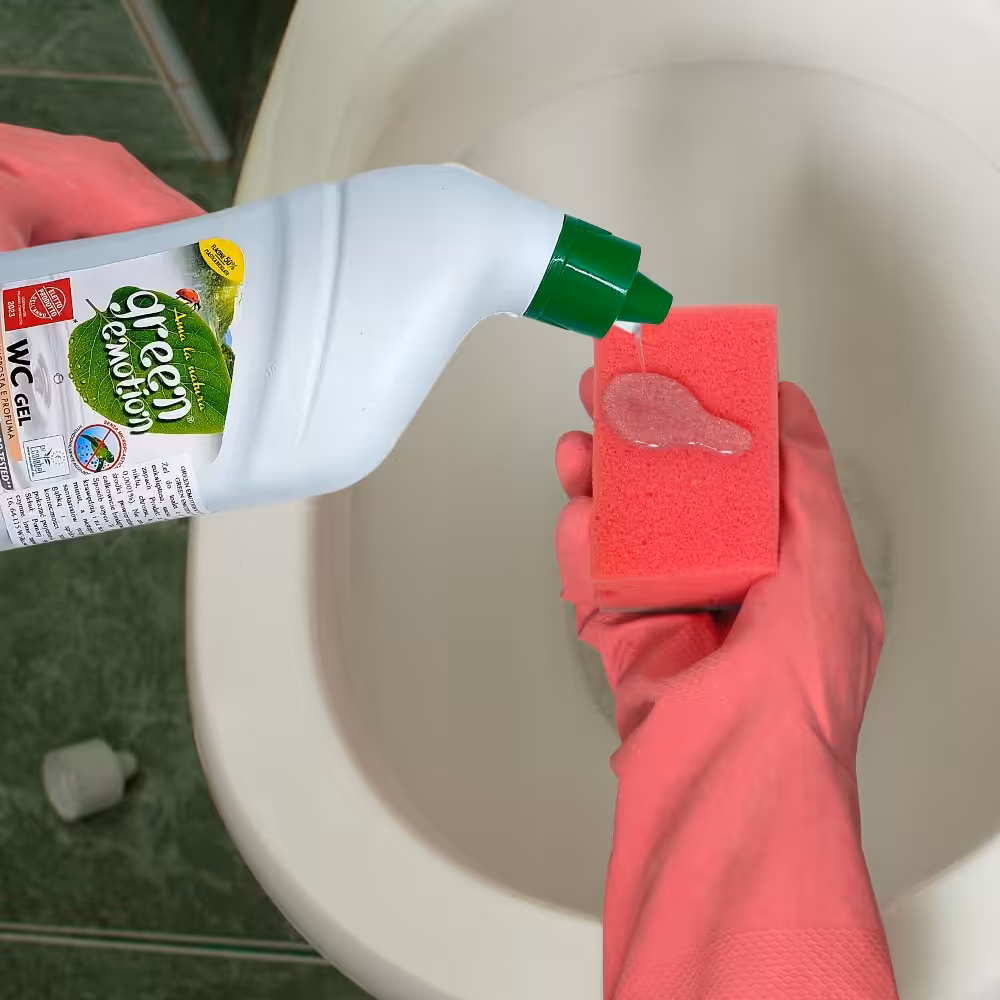 Żel do WC Green Emotion 0,75l czyszczenie i od kamienienie toalet EKO - obrazek 2