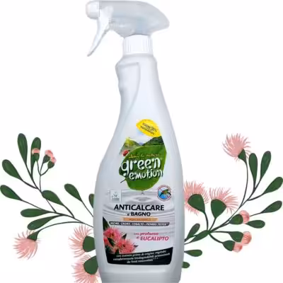 GREEN EMOTION Odkamieniacz do kabin, płytek baterii i WC, Eukaliptus 750ml